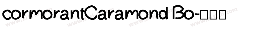 cormorantCaramond Bo字体转换